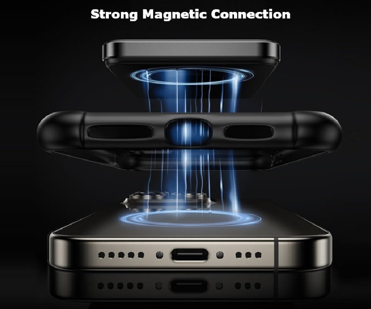 Magnetic Power Bank for iPhone, 10000mAh 20W, for Magsafe Portable Charger Magnetic Portable Charger for iPhone 12-17 Air, for Magsafe Power Bank for iWatch & Air-Pod - Image 3