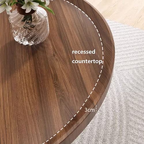 Table basse ronde moderne salon table basse industrielle durable bureau