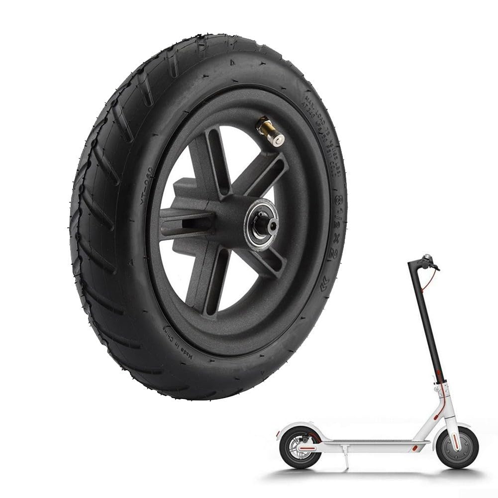 Pneu gonflable en caoutchouc 25,4 cm avec disque de frein pour M365 Lite