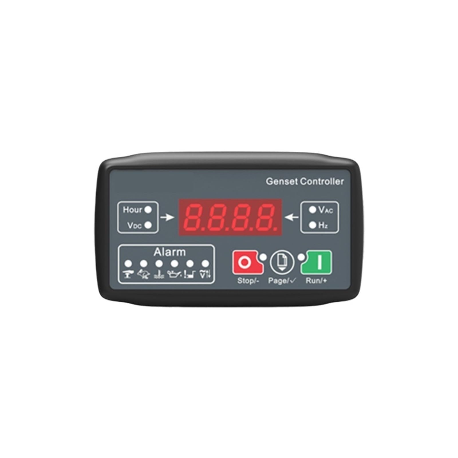 Diesel-Benzin-Generator-Controller MGC100, LED-Display, automatische Start- und Stopp-Steuerung, Generator-Teile.