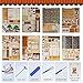Soothee Japanese DIY Book Nook Kit with LED Lights - 3D Puzzles for Adults & Teens, Miniatures for Bookshelf Decor, Relaxing & Unique Easter Gift for Craft Lovers (Yakitori Grill House)