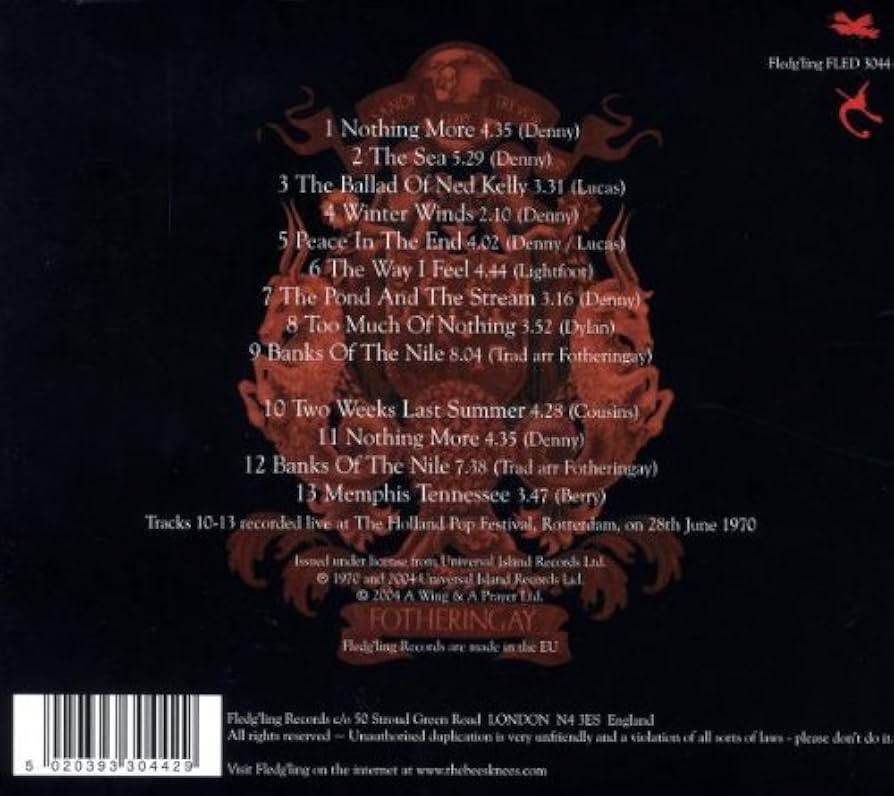 Amazon.co.jp: Fotheringay: ミュージック