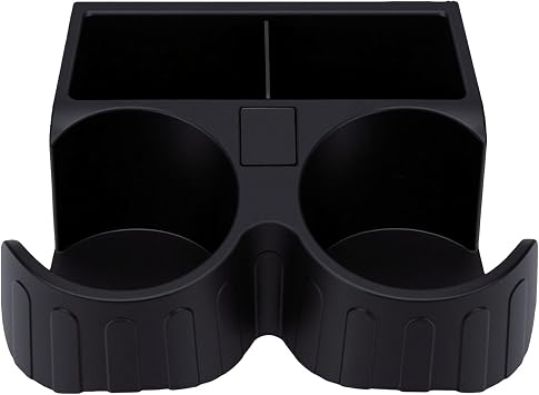 POCREATION F YE727069 F YE727068 Armrest Dual Cup Holder for Y61 1997-2016 Center Console Insert Drink Holder