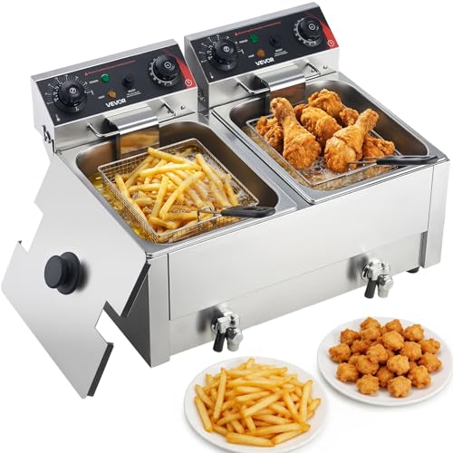 VEVOR 19Qt Dual Tank Fryer
