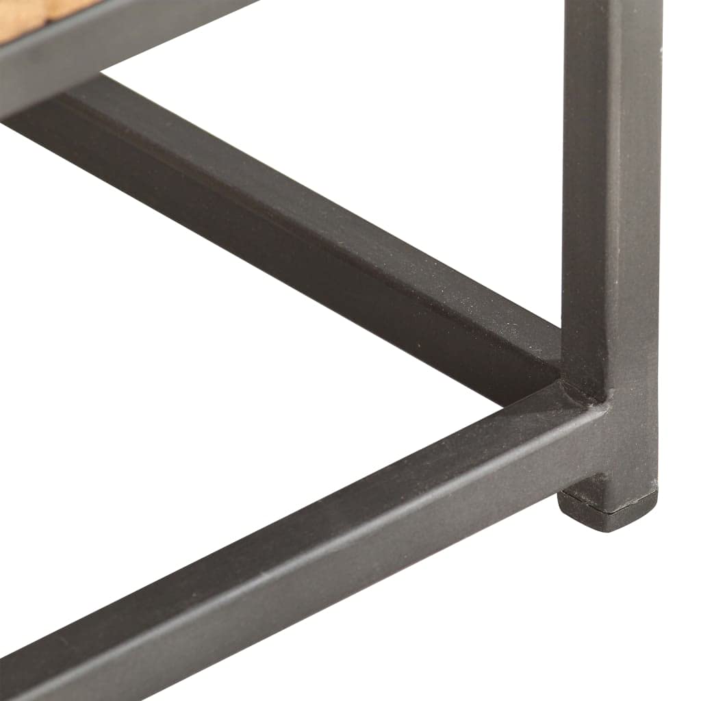Mesa de café de 90 x 50 x 35 cm, de madera maciza recuperada, mesa de salón, mesas de salón, mesas de salón, para un ambiente acogedor