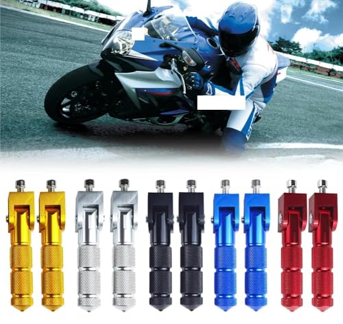 Repose-pieds de moto de remplacement contre la glisse des pédales scooter