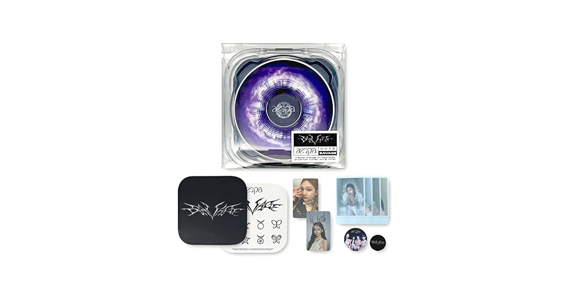 aespa Savage P.O.S ver. 新品未開封 2枚セット Amazon.co.jp: SM Ent. AESPA Savage アルバム (P.O.Sバージョン