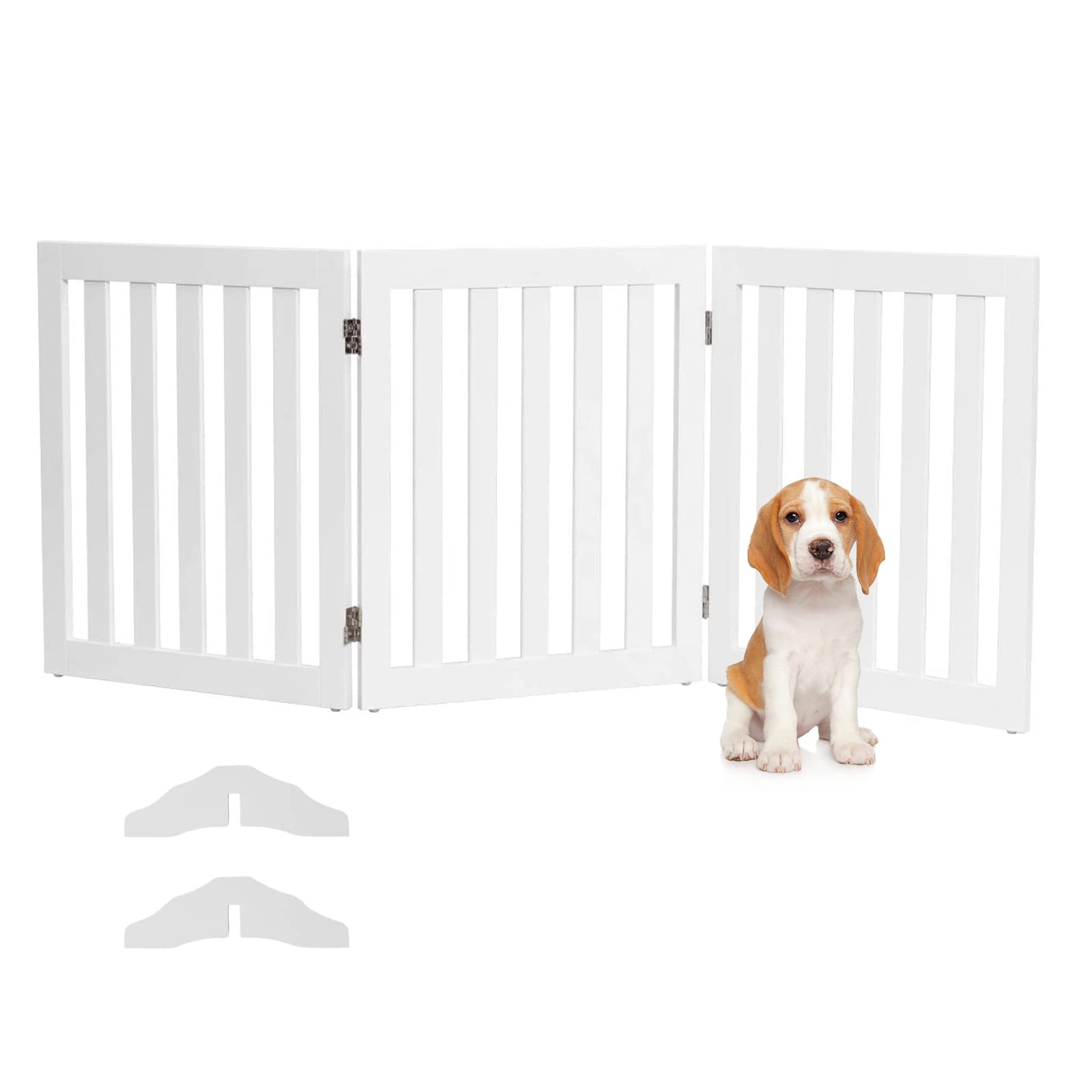 Cosmo Casa Barrière Rooster - Schaar Rooster Hek Beschermend Rooster Uitschuifbaar Aluminium Rood Wit Hoogte 103 Cm Breedte 28 200 Cm