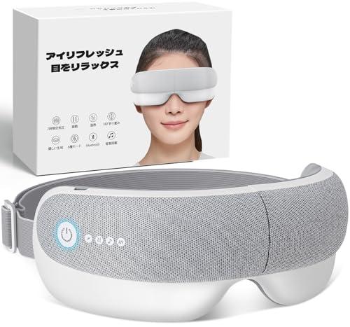 新品ホットアイウォーマー3段階気圧温度音量調整3D構造 アイケア音楽再生 Anycee アイウォーマー ホットアイマスク 充電式 3段階気圧