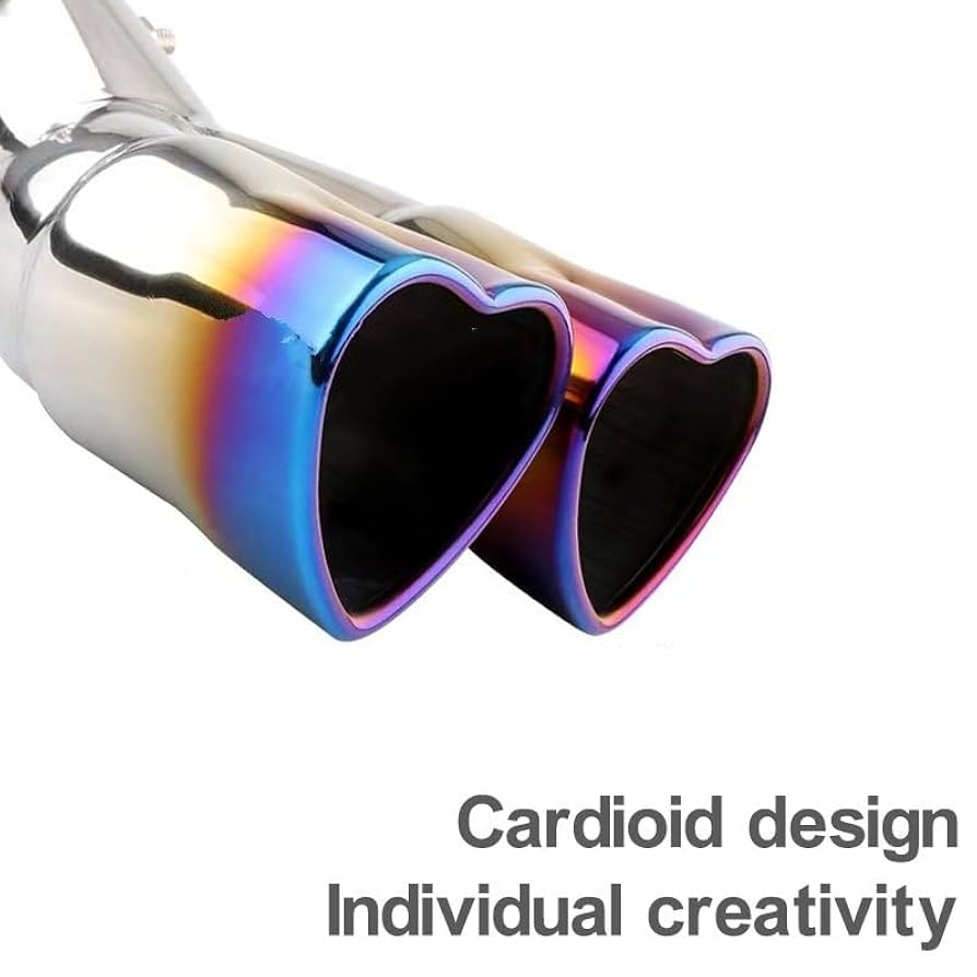 ステンレス製デュアルアウトレットエキゾーストシステム Amazon.co.jp: Homanpp デュアルアウトレットマフラー先端排気