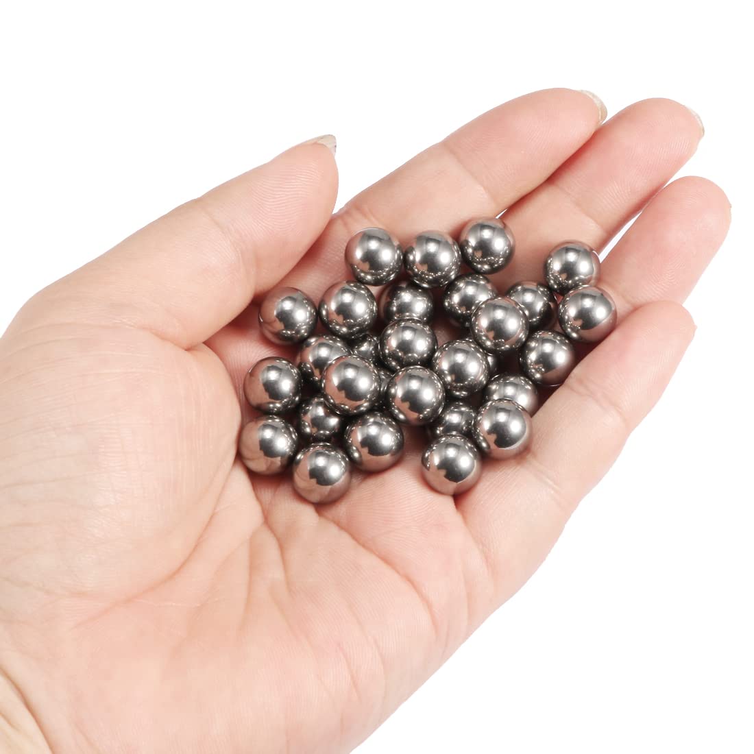 Bille Acier 4.5 Mm Sourcing Map Billes Acier Inoxydable 304 Pour Roue Vélo Moyeu VTT Roulement à Billes G200 Billes Précision 4.5mm 200Pcs Bille Acier 10mm