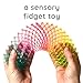 Morf Fidget Sensory Spring Berry – 3D Slug Spring Toy for Kids, Teens, and Adults - Stretchy, Quiet, Stress and Anxiety Relief, Focus - for Play, School, Work Gifts, Great for Classroom, Office
