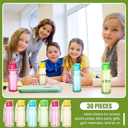 Botellas deportivas de 17 oz herméticas con asa para evitar derrames 3