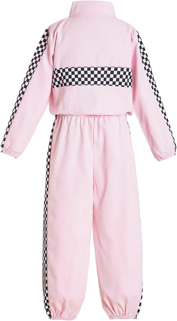 Girls Racer Jumpsuit Kid's Costume Kids car Racing Suit Driver Racing Suit Baby Race Suit Baby Coveralls