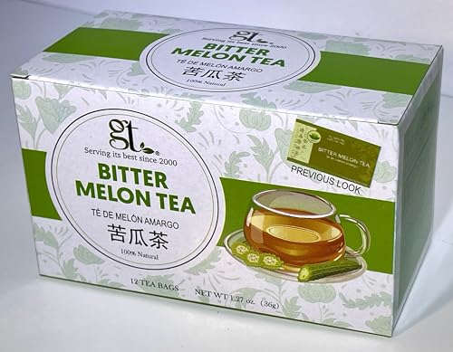 GT Bitter Melon Tea, 1.27 Ounce Box (12 Tea Bags)