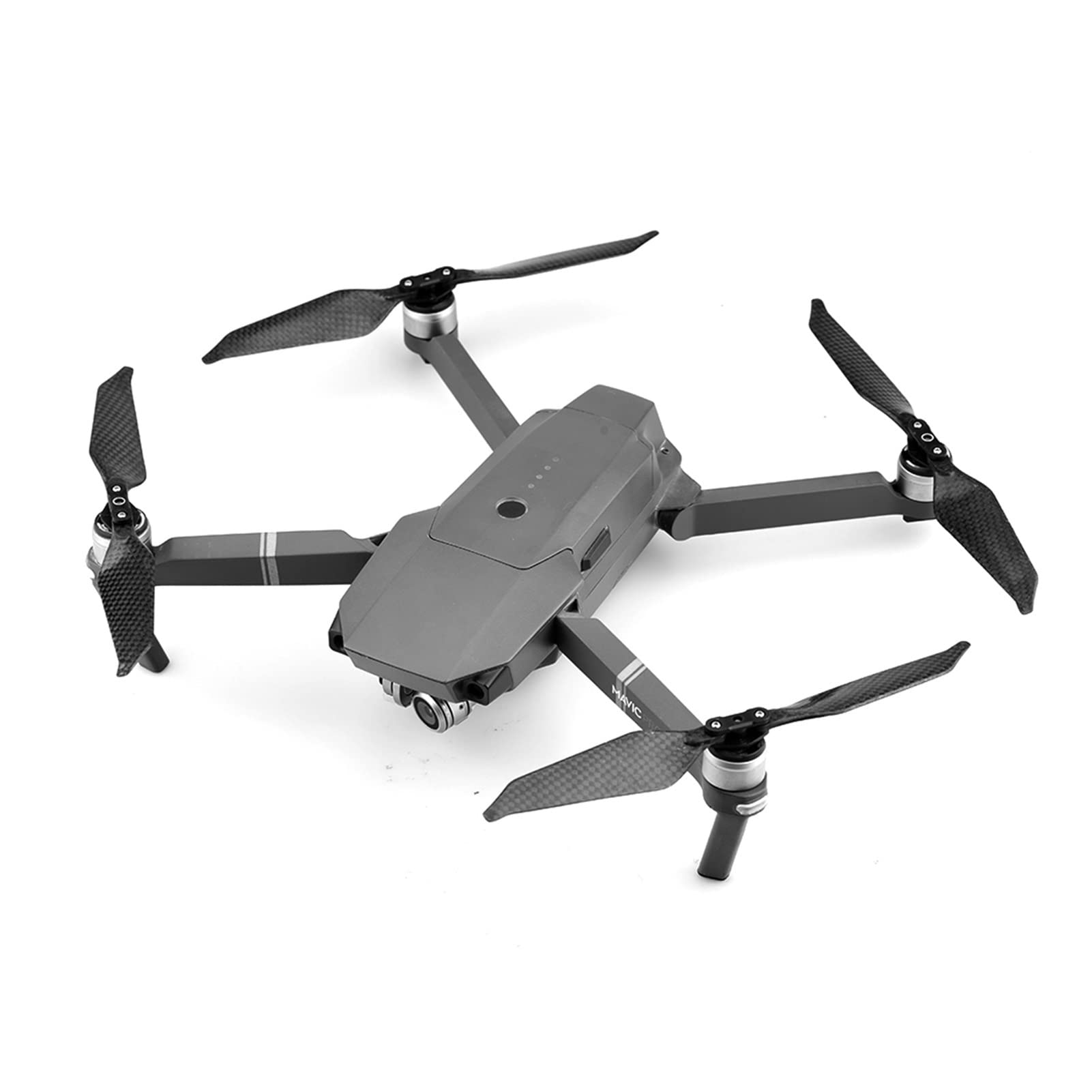 8331 śmigło zapasowe z włókna węglowego o niskim poziomie hałasu wymienne części ostrza CW CCW, dla Mavic Pro Platinum Drone Dron 9-calowy z dwułopatowym śmigłem(Two blade 8 Pcs)