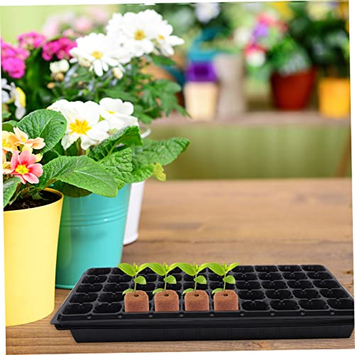 Hemoton 100pcs Indoor Planting Supplies Seedling Blocks Nutrient Gardening Soil Blocks for Seeds Starting Soilless Cultivation - Image 4
