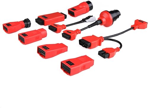 Miniatura 7 de Autel MaxiSys MSOBD2KIT Kit de adaptador no OBDII, 9 conectores de diagnóstico OBD con funda de transporte moldeada por soplado resistente,