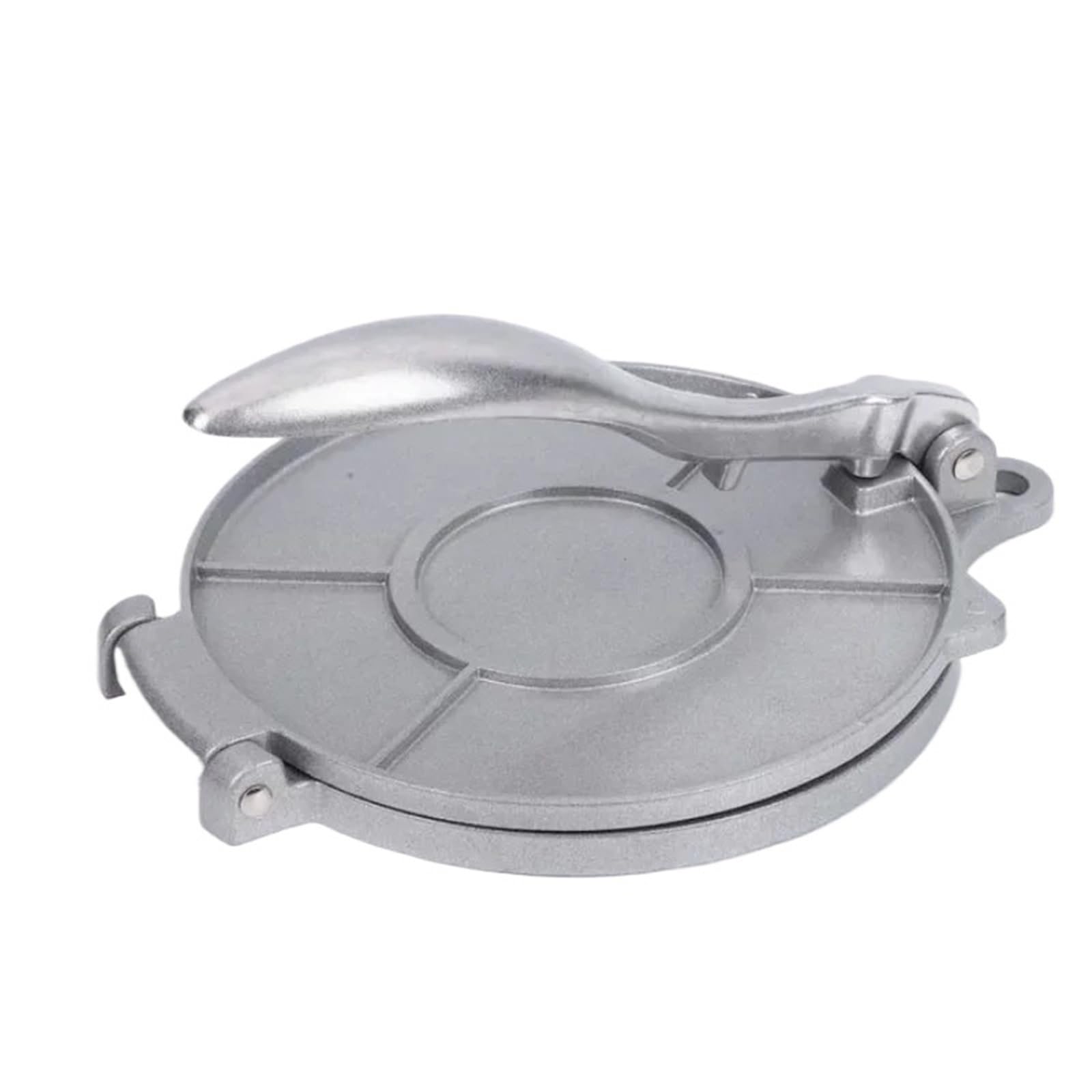 Presse à Tortilla 16/20cm, en alliage d'aluminium, outil manuel de pressage de la pâte for Pizza, tarte, Tortillas, accessoires de cuisine(Black 16CM)