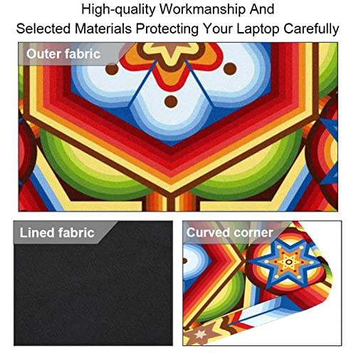 Funda para portátil de 14 pulgadas y maletín bandolera protector para tableta de 13.3 multicolor 3