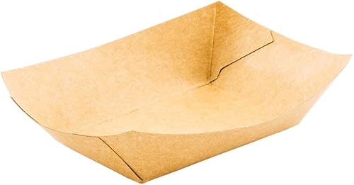 Miniatura 2 de Restaurantware Papel Kraft Bio Boat - 3" x 2" x 1" - Caja de 50 unidades