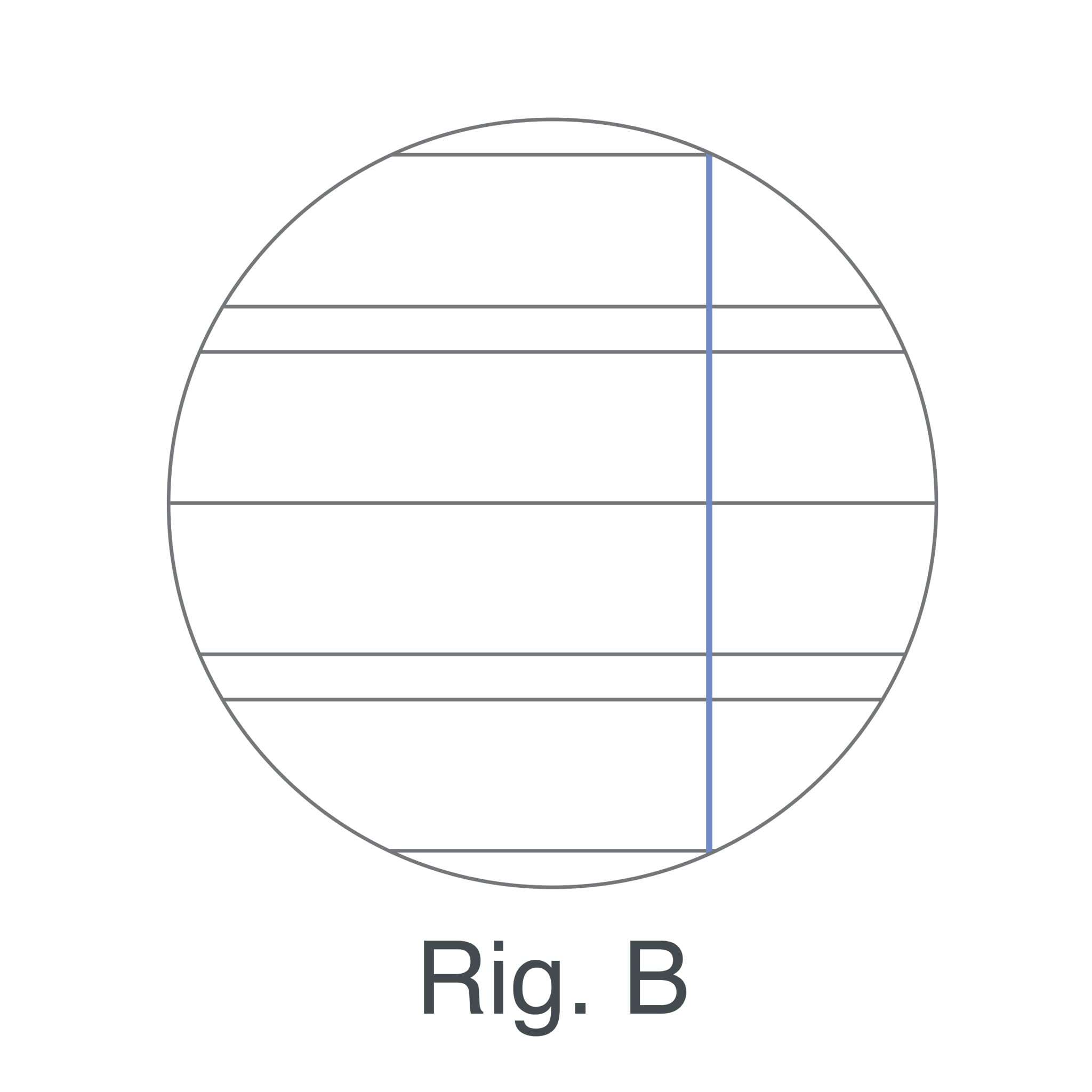 BM BeMore Ricambi Bandup A4 Con Banda Rinforzata Rigatura B Righe Con Margini 40 Fogli Carta 90G/Mq