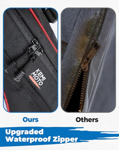 Alforjas para puertas traseras KEMIMOTO compatibles con Polaris RZR XP 4 1000 2014-2023, pack de 2, tela 1680D miniatura 4