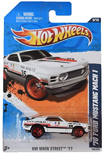 Hot Wheels '70 Ford Mustang Mach 1, HW Main Street '11 9/10 ()