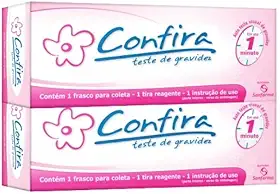 Teste De Gravidez confira Sanfarma kit c/ 2 unidades
