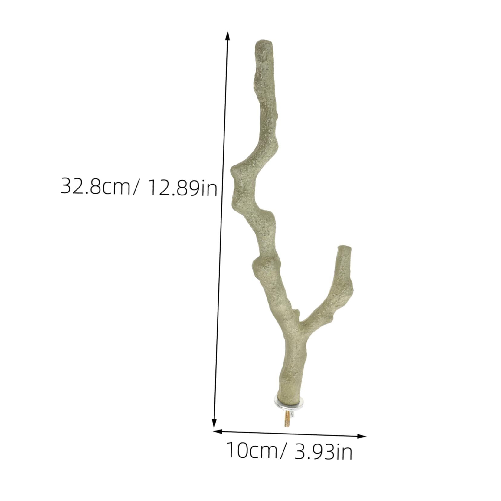 BESPORTBLE Parrot Stand Bird Cage Pole Accessory Perch for Parrots Parakeet Cage Platform