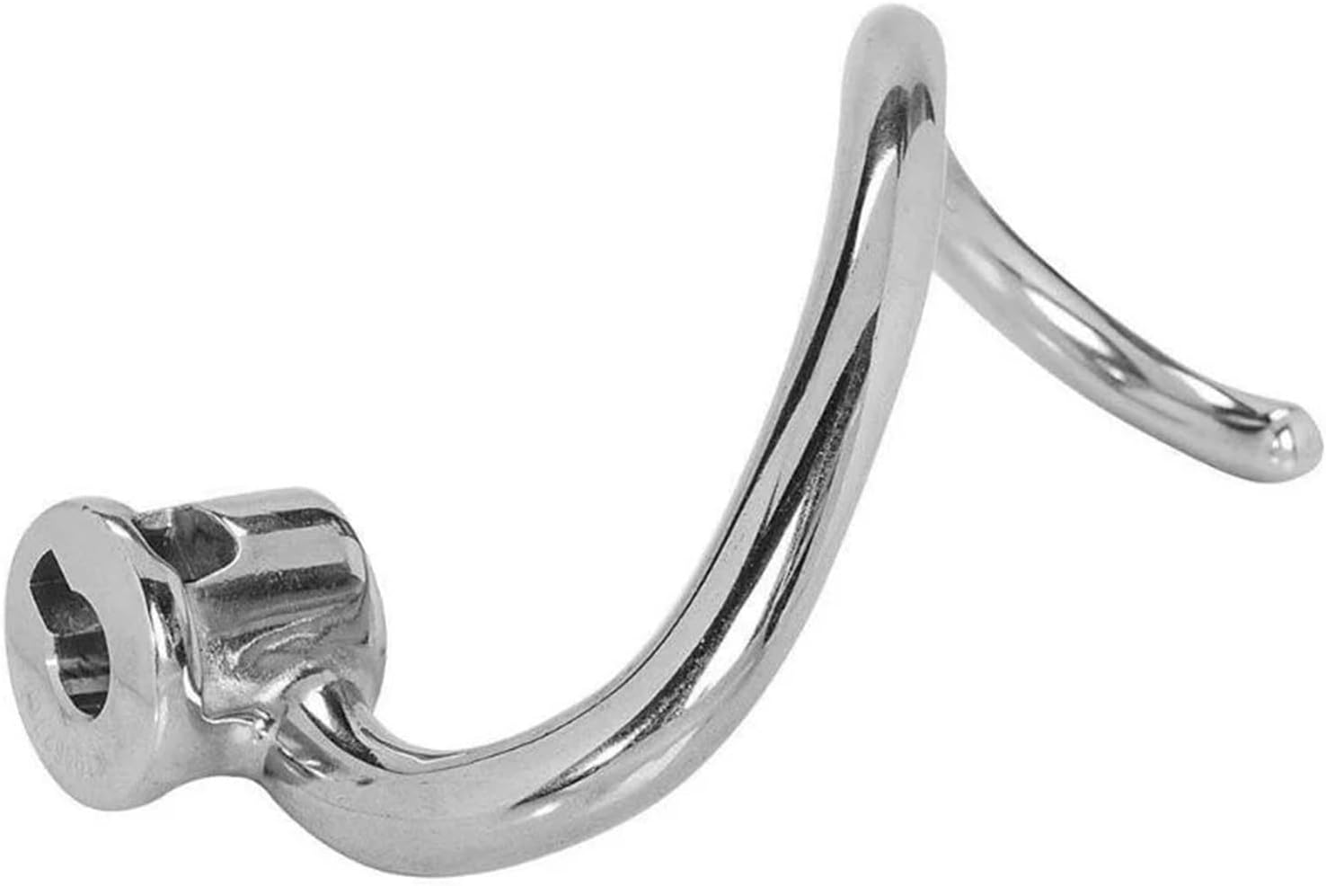 Stainless Steel Spiral Dough Hook Attachment，Compatible For Kitchen Aid Stand Mixer Flour Mixing Tools, Medium Size Household