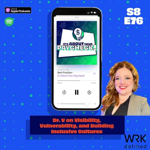 Page de couverture de Dr. V on Visibility, Vulnerability, and Building Inclusive Cultures