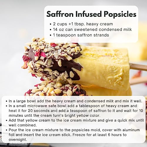 Persian Saffron Spice from Afghanistan by Slofoodgroup, Premium Quality Saffron Threads, All Red Saffron filaments for cooking, tea, Baking and More, Grade 1 Quality 7 Grams