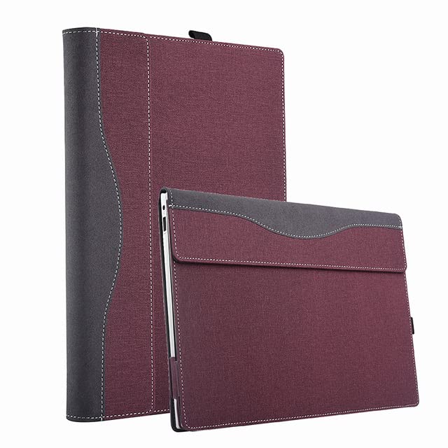 COMPAE - Case For MSIs Modern 14 B5M B4M B11 Prestige Summit E14 B14 Laptop Sleeve Detachable Notebook PC Cover Bag Protective Skin Gift (red Modern 14 B4M)