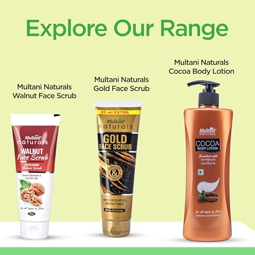 Image of Multani Naturals Aloevera Lotion 100 ML | Enriched with Goodness of Aloevera & Shea Butter | Soothe, Hydrate & Freshen Dry Skin | Suitable for Summer | Lightweight, NonSticky & Non-Greasy formula | For both men and women