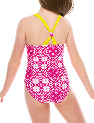 Image of ToBeInStyle Girl's Spaghetti Strap Printed Assorted Styles One Piece Swimsuit