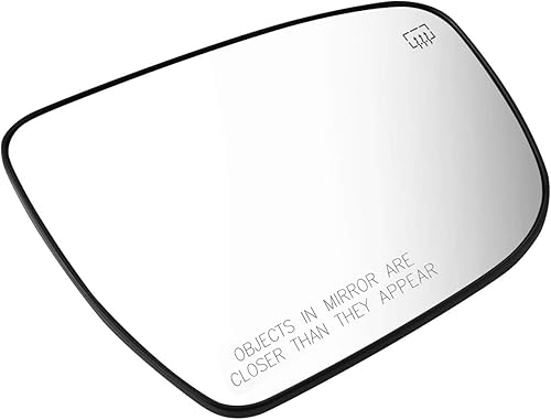 Miniatura 4 de DNA Motoring OEM-MG-0443 963654BA1A Vidrio de espejo calefactable para pasajeros estilo OE compatible con Murano 15-18  17-19 Pathfinder  14-19 Rogue