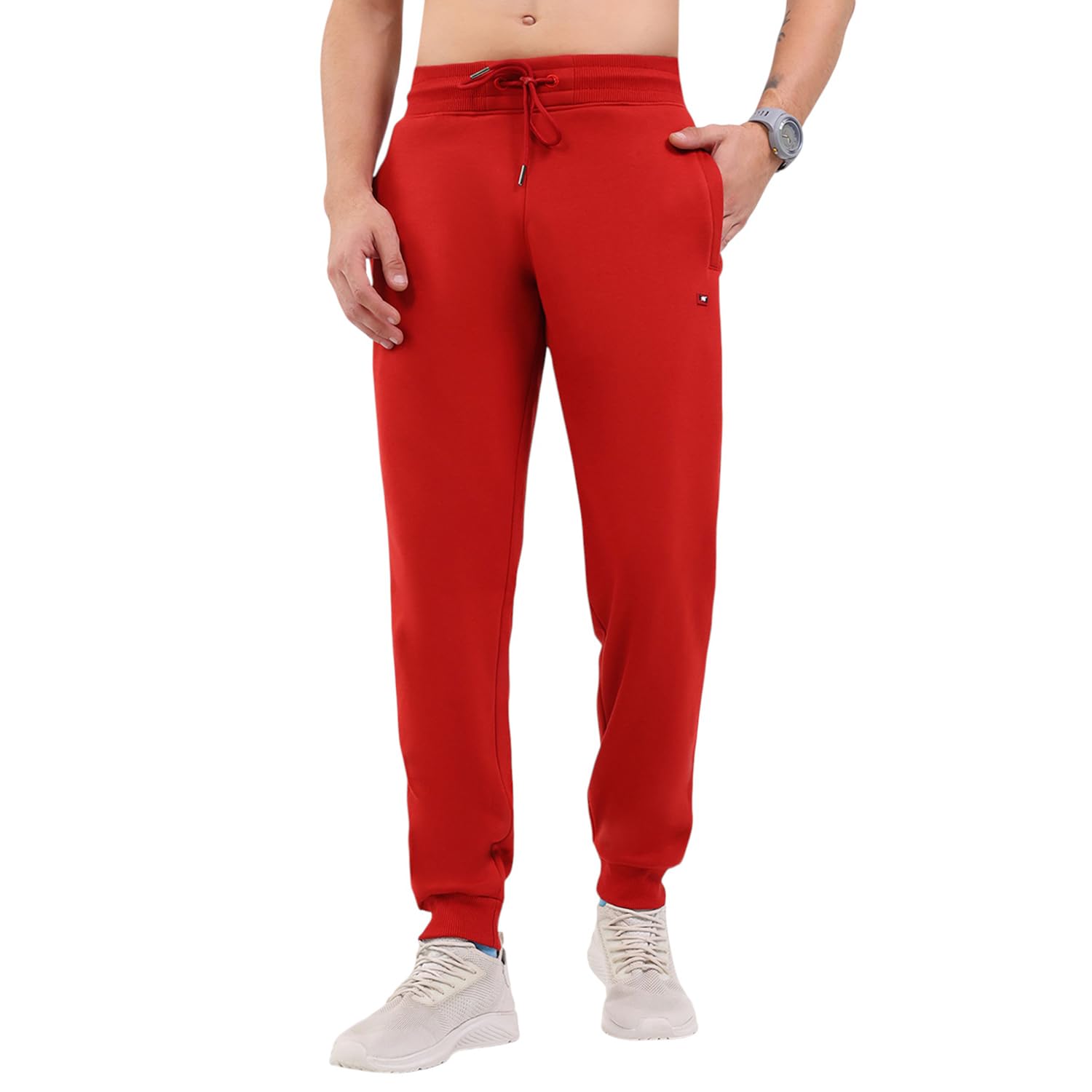 monte carlo Men Regular Fit Solid Elasticated Mid Rised Lower | Comfortable Stretchable Sports Lower for Men | Casual Gym Wear Jogger (Pack of 1)-picture-22