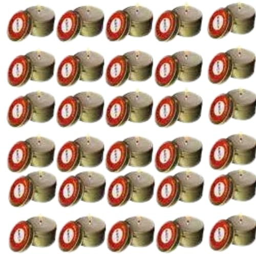 30PCS Kerzen Lange Brenndauer Notfall, Notfall-kerzen In Blechdose Winddichte Wasserdichte, Outdoor Kerze, Für Camping, Picknicks