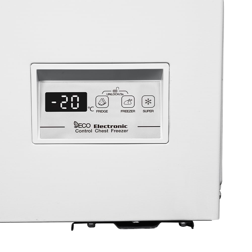 Svan Congelador horizontal Blanco SCH2001EDC. Capacidad 198 Litros, Dual Cooling, 1 Cesta, Bajo nivel Sonoro, Eficiencia Energética Clase E [Clase de eficiencia energética E]