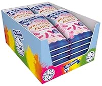 Frigeo Ahoj-Brause Flips Himbeere – Puffreis-Snack mit Brause-Kick, vegan, knusprig und süß-fruchtig – Vorratspack, 18er Pack (18 x 60 g)