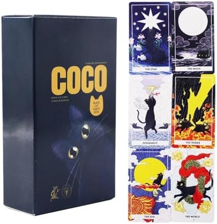Baraja de Tarot de Gatos, 78 cartas