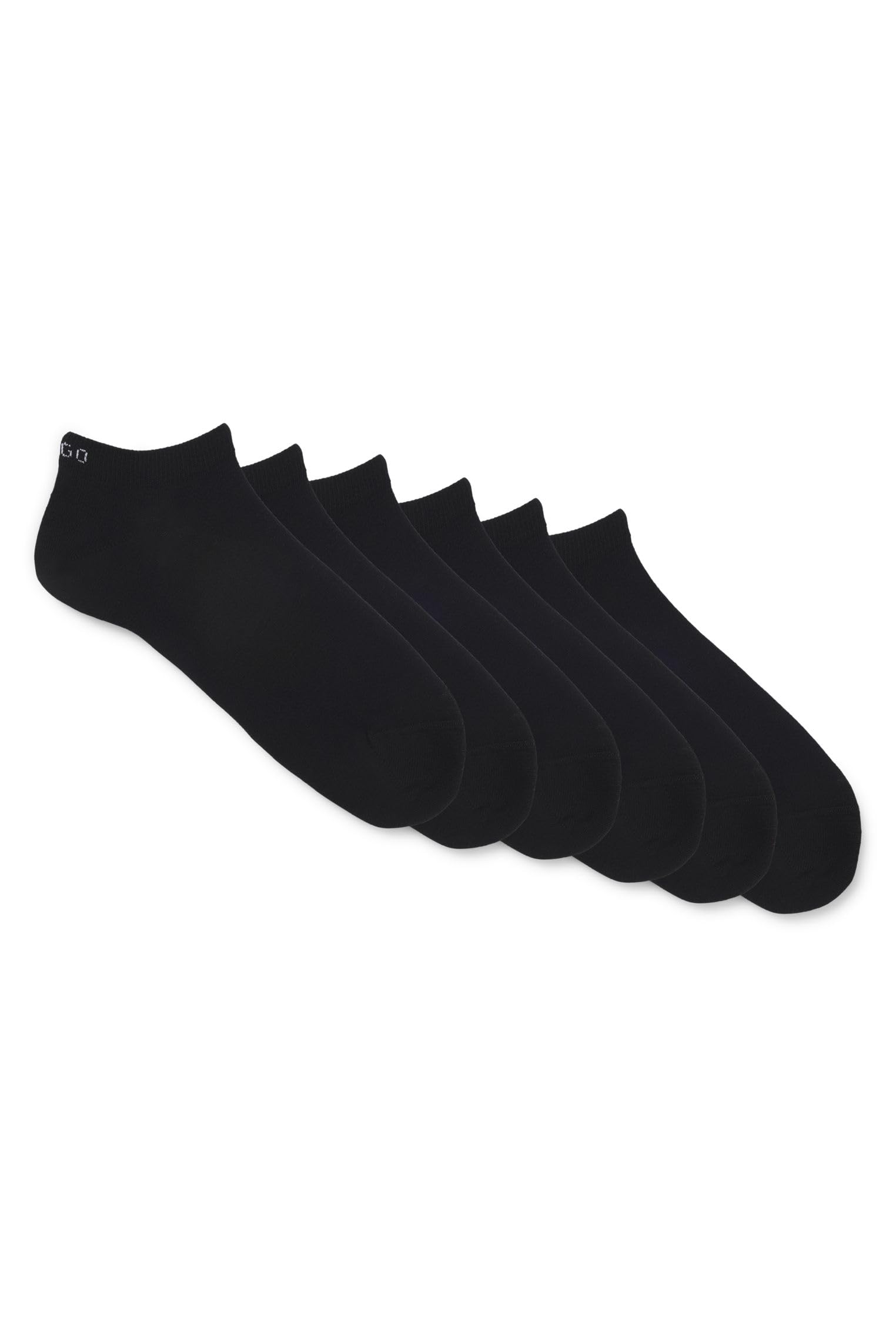 HUGO Womens 6P AS UNI CC W Six-pack of socks in a cotton blend