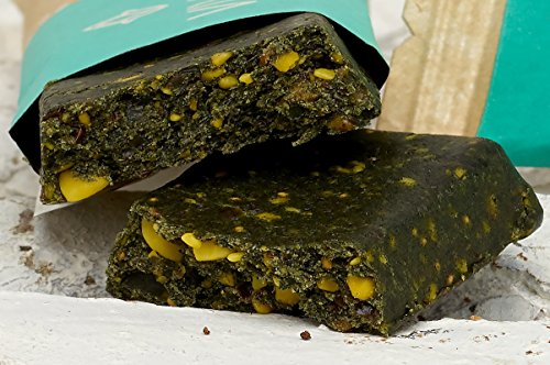 image for VIVOO Organic Raw Energy Spirulina & Cacao Butter Bars | No Added Suga