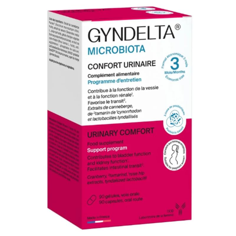 Ccd Gyndelta Microbiota Confort Urinaire 90 gélules