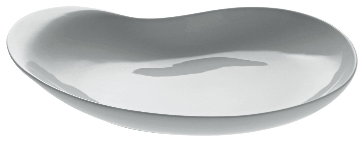 Alessi FSY01/2 Bettina Deep Plate Set of 4 White Porcelain
