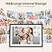 Dragon Touch 10.1'' WIFI Digital Picture Frame - 1280*800 HD IPS Touch Screen Digital Photo Frame Display, Auto-Rotate, Share Photos/Videos Instantly via Free App Best Gifts for Birthday, Wedding, Mom