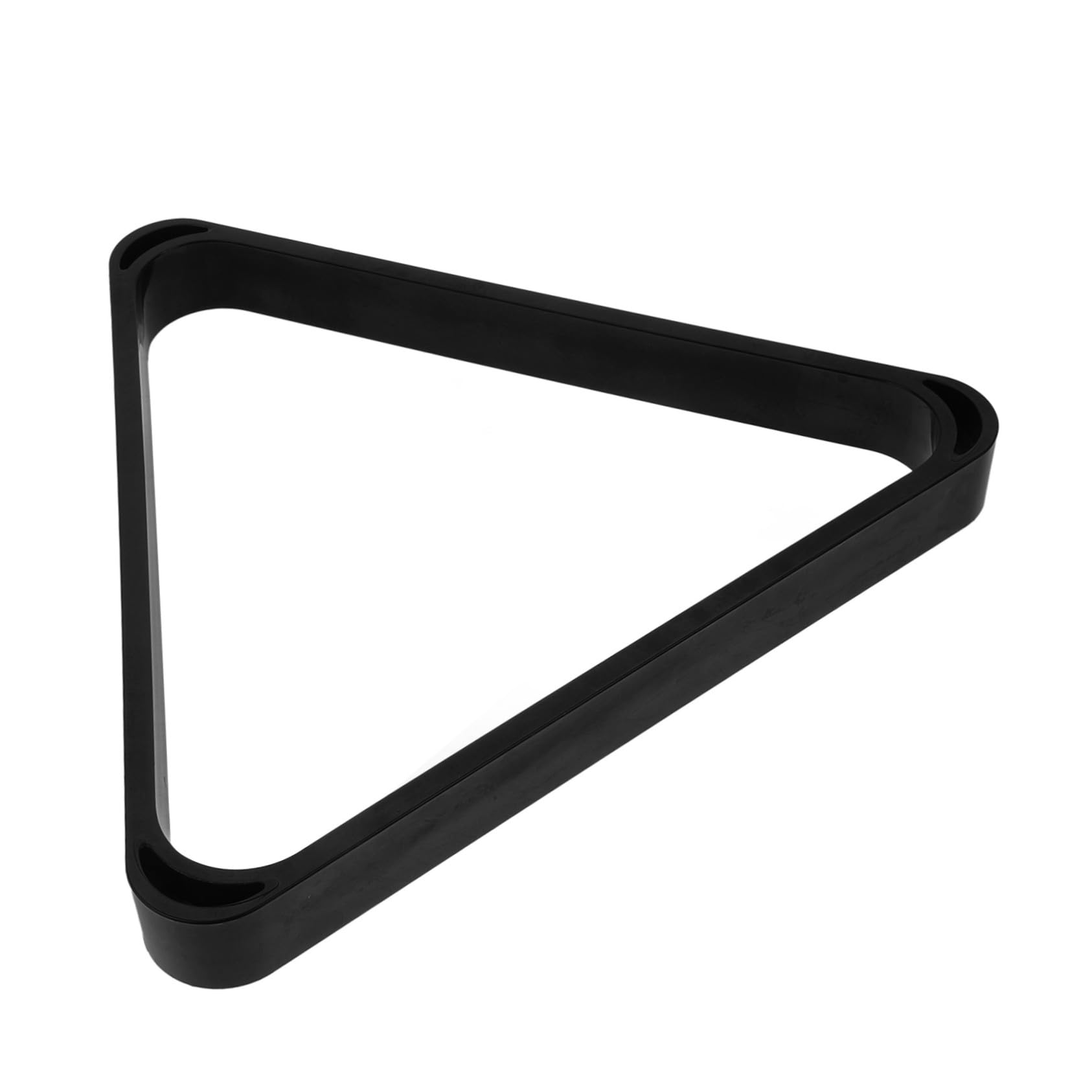 OHPHCALL Billiard Ball Rack Triangle Durable Resin Pool Table Organizer for Billiard Balls Storage Sturdy Design for All Ages Billiards Lovers Compact