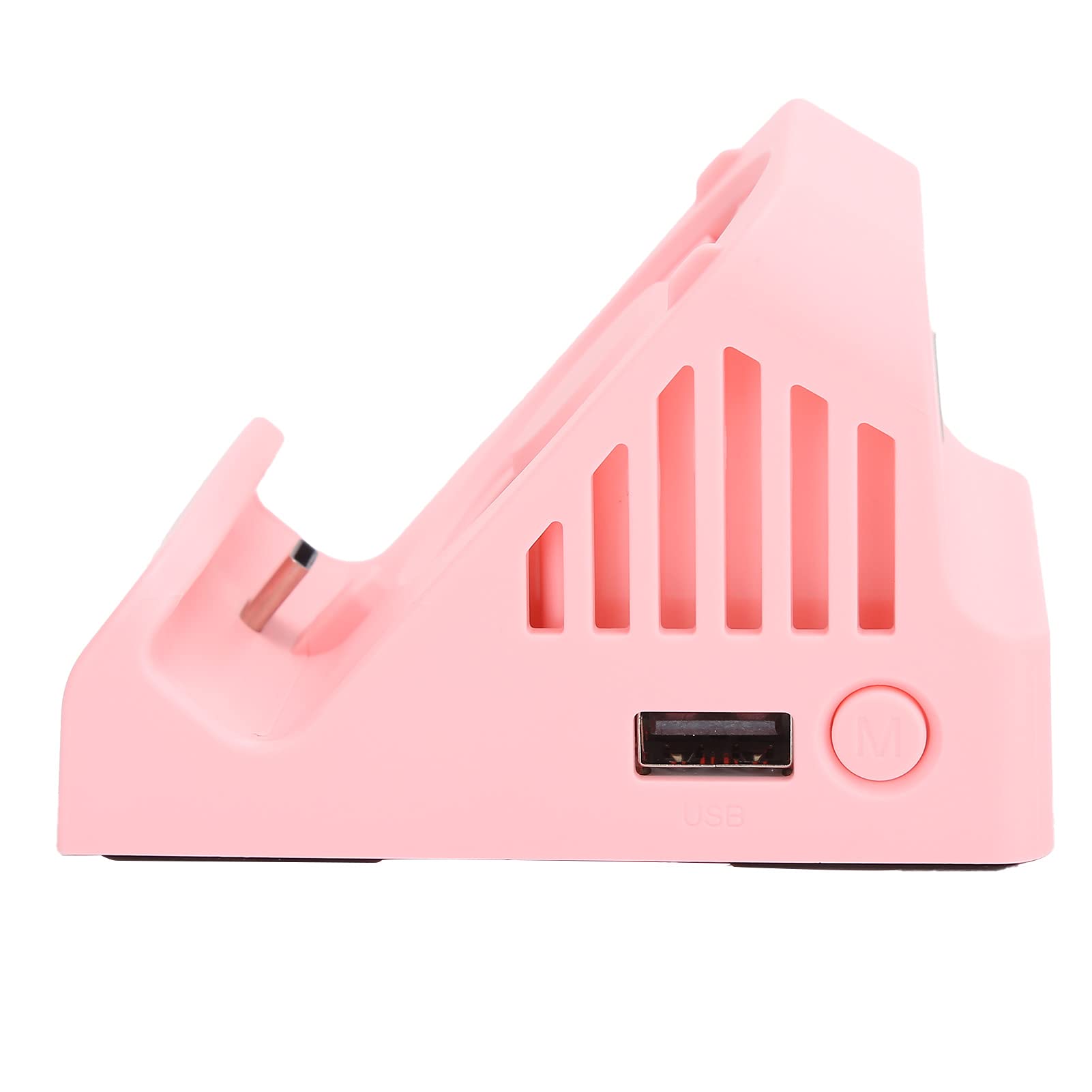 Domary Supporto per Console di Gioco Lite con Ventola di Raffreddamento e Convertitore Video, Facile da Usare, Design Portatile, Struttura Leggera in ABS