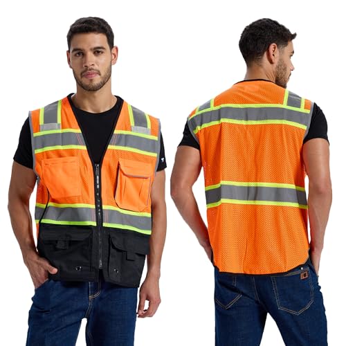 SRsafety High Visibility Vest, Security Vest...